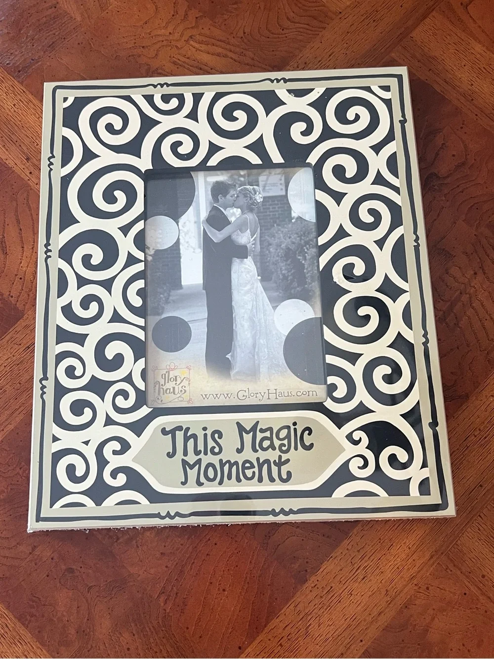 Glory Haus This Magic Moment 5x7 Wedding Photo Frame NIP